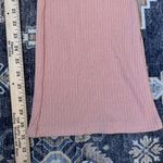Old Navy High-Waisted Rib-Knit Split Flare Pink Lounge Pants Medium 31” Inseam Photo 10
