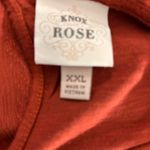 Knox Rose Plus size Rayon top with cute keyhole back Photo 6