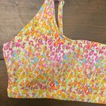 Salty Honey floral bikini top banded support coconut girl size XL beach vacation Photo 2