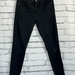 Banana Republic  Skinny Jeans Mid Rise Black Premium Denim Stretch Women’s 26 Y2K Photo 0