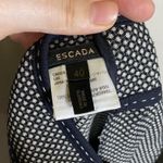 NWOT Escada 100% Wool Pant Size 40 or US 10 Blue Photo 7