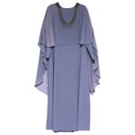 Tuay Lilac Purple Modest Hijabi Formal Maxi Dress Size 46 Large Photo 1