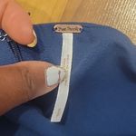 Free People Maxi Pencil Skirt Slit Slate Blue S - will fit size M Photo 3