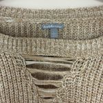Charlotte Russe  Crop Beige Knit Sweater Photo 2