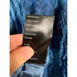 Free People Martine Blue Tie-Dye Print A-Line Crinkled Mini Skirt Size 4 Photo 7