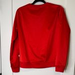 Adidas  Originals Trefoil Women's Bold Red Logo Sweatshirt - Size Small Photo 6