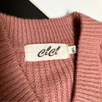 Cici Muted Pink Dusty Rose Pullover Knit Sweater Collar Choker Boxy Coquette M/L Size M Photo 6