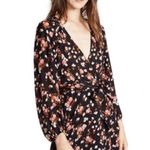 ALC Frank A. L. C Carlo floral wrap mini dress WORN ON TV NEW Photo 6