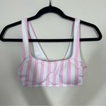 Stoney Clover Lane Target x  Pink Striped Bikini Top Photo 7