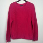 Lauren Ralph Lauren pink knit crewneck large cotton sweater Photo 0