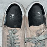 P448  John Sneakers Womens 43 US 12.5-13 Blush Pale Pink Suede Low Top Shoes Photo 6