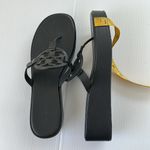 Tory Burch Miller Wedge Sandals Perfect Black, 10.5 Photo 13
