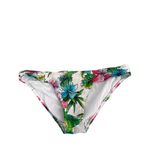 Mudd Teal‎ Swimsuit top with tropical print bottoms size Large  beach pool summer Photo 5