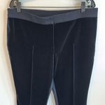 Akris Punto  Black Velvet Ponte Knit Pants Photo 2