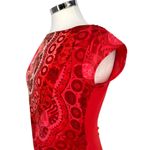 Desigual Mandala Red Cap Sleeve Printed Dress Size 36 Size XS Photo 3