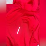 Nike Hooded 1/2 Zip Red Dri Fit Running Pullover sz S Photo 2