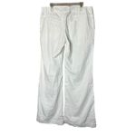 Rubbish ‎ White Linen Blend Wide Leg Flare Pants Size 7 Photo 4