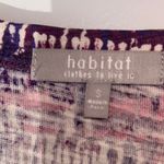 Habitat  Clothes To Live In S Women's Vibrant‎ Striped Blouse Asymmetrical cotton Photo 1