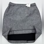 Banana Republic  Gray Linen-Blend Pencil Skirt Photo 11