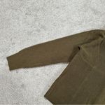 Mango NWT Women’s Crewneck Knit Sweater Longsleeve in Dark Olive S Photo 4