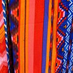 Investments  Multicolored Thin V-neck 1/4 Button Blouse 2X Photo 1