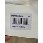 frame denim Le Vintage Bermuda Shorts white jeans cutoff distressed New 25 Photo 6