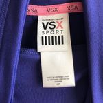 Victoria's Secret Victoria’s Secret Sweatshirt VSX Sport Blue Sweatshirt Cowl Neck Sz S EUC Photo 7