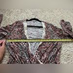 Charlotte Russe  Women’s  Shorts Romper Size Large Paisley Print Photo 5