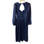 Nsr  METALLIC THREAD MIDI DRESS Photo 1