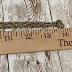 Unique Vintage Unsigned Three Ladies Cameo Perfume Locket Pendant 28” Necklace Gold Photo 9