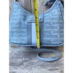 Juicy Couture Blue Shoulder Bag with Pouch Logo Charm Y2K Aesthetic Photo 6