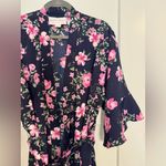 Birdy Grey Floral Navy and Pink Getting Ready Robe Size XL/XXL Photo 10