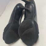 Fioni  Women’s Black Peep Toe Stiletto Heels Size 8.5 Photo 5
