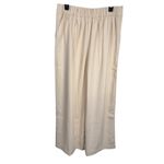 NWT The Drop Cream Elastic Waist Wide Leg Pants Size Large Photo 2