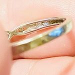 Aquamarine & Diamond Ring 10K White Gold Size 6.75 Photo 3