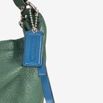 Coach Park Pebbled Leather Hobo Shoulder Crossbody Bag Pine Green F23293 Photo 2