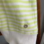 Eddie Bauer  Green Striped Sweater Photo 1