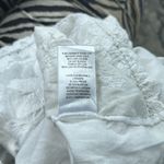 BLANK NYC Off Shoulder Embroidered Blouse White XS Photo 7