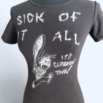 Black vintage 2000 Shwartz Sick of it All band tee Size Small Photo 1