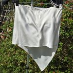 Michelle Mason  Silk bustier handkerchief top 2 White Photo 3