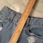 BDG Urban Outfitters  Women's High Rise Raw Hem Denim Jean 3" Shorts Size 25‎ Photo 5