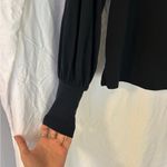 Abercrombie & Fitch black drapey long sleeve size XS Photo 4