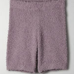 Aritzia  The Group Babaton Retrea Fuzzy Lounge Short Purple- Size Small Photo 0