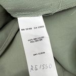 R.G. Kane Hestia Skirt Size Small Sage Green Mini/Midi High Slit Satin NEW NWOT Photo 15