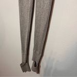 Lululemon Knit Leggings Sweater Gray Grey Stirrup Drawstring Waist No Size Tag Photo 5