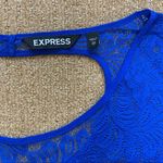 EXPRESS  Lace Open Back Layering Blouse Photo 2