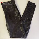 Spanx Brown Faux Leather Snake Skin Leggings Size Large 12/14 Photo 4