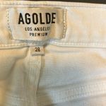AGOLDE Sophie Crop Jean Size 28 White Photo 6