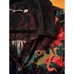 Soft Surroundings  PM Velvet Shacket w/pockets Dark Ramantic Wimsy feminine Photo 7