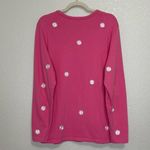 Quacker Factory Pink Embroidered Floral Cardigan Photo 6